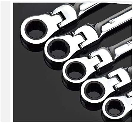LLRYN Adjustable Pipe Wrenches Universal Wrench Set Hand Tools Wrench Spanner Sets Key Set Ratchet Wrench Spanner Sets