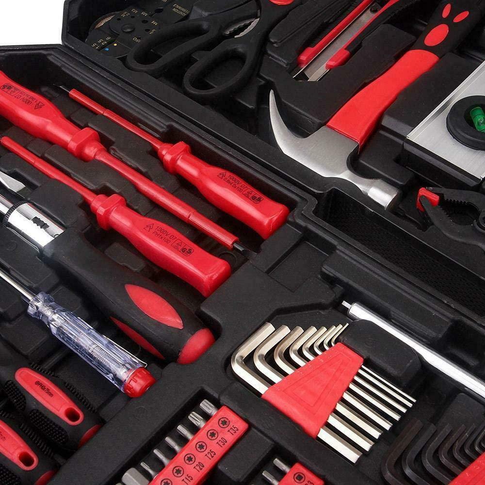 1199 PCS Hand Tool Set Mechanics Kit Wrench Socket Toolbox Castors Trolley Tool box Tool kit Wrench set Mechanic tool set Tools for mechanics Home improvement Hand tools Tool boxes Tool sets