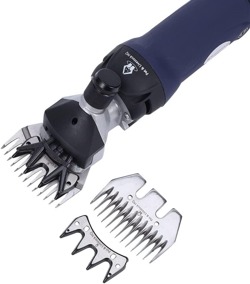 Sheep Shears Electric Clippers - 380W Professional Farm Livestock Shearing Machine - Grooming Kit Animal Hair Cutting