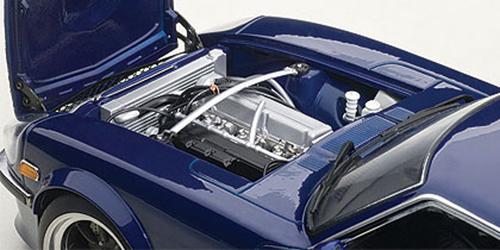 Nissan Wangan Midnight Devil Z Blue 1/18 Diecast Model Car by Autoart