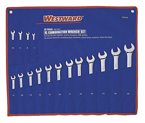Westward 3XU43 Wrench Set, Combo, 32pc