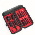 10pcs Black Nail Clippers Kit, Ultra Sharp Sturdy Fingernail Cutters, Professional Nail Clippers Pedicure Care Tools, Toenail Clipper Cutters For Men And Women Nail Trimmer