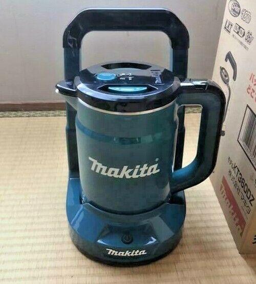 KT360DZ Rechargeable Kettle 0.8 L 36V Blue Body Only Outdoor Water Heater