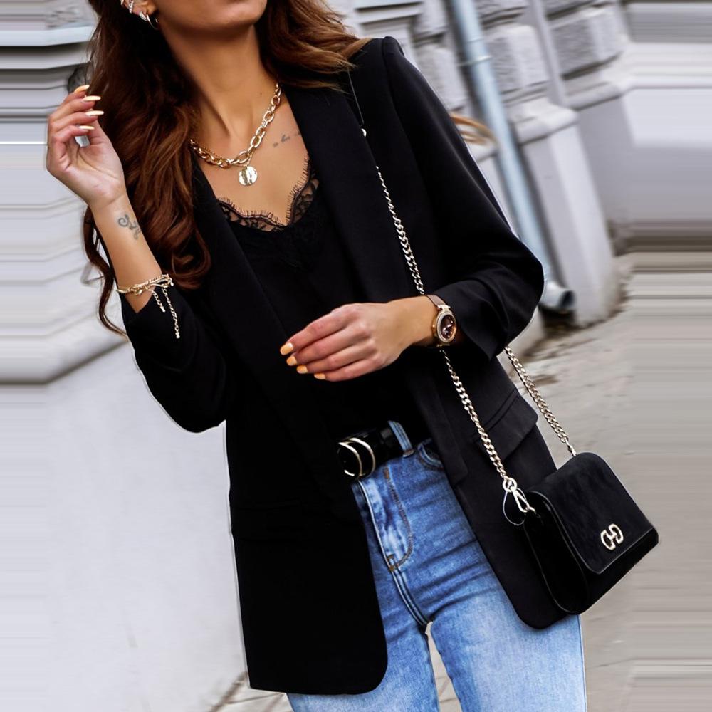 Fashion Temperament OL Long Sleeve Suit