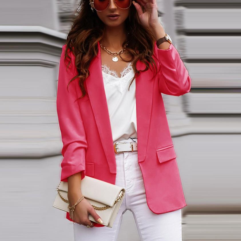 Fashion Temperament OL Long Sleeve Suit