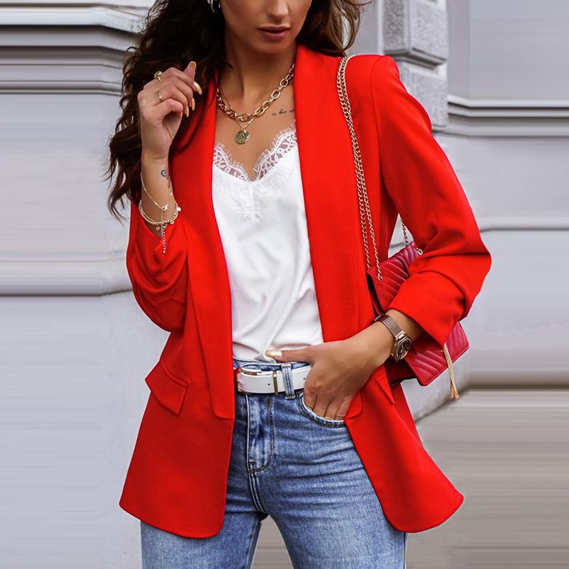 Fashion Temperament OL Long Sleeve Suit