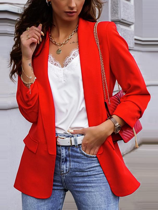 Fashion Temperament OL Long Sleeve Suit
