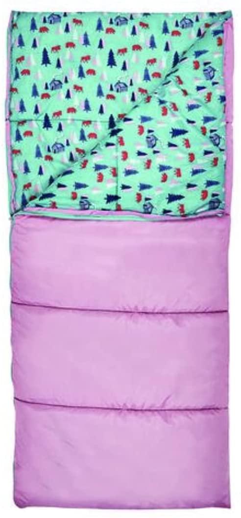 Pink 40 Degree 28" x 58" Youth Sleeping Bag (me)