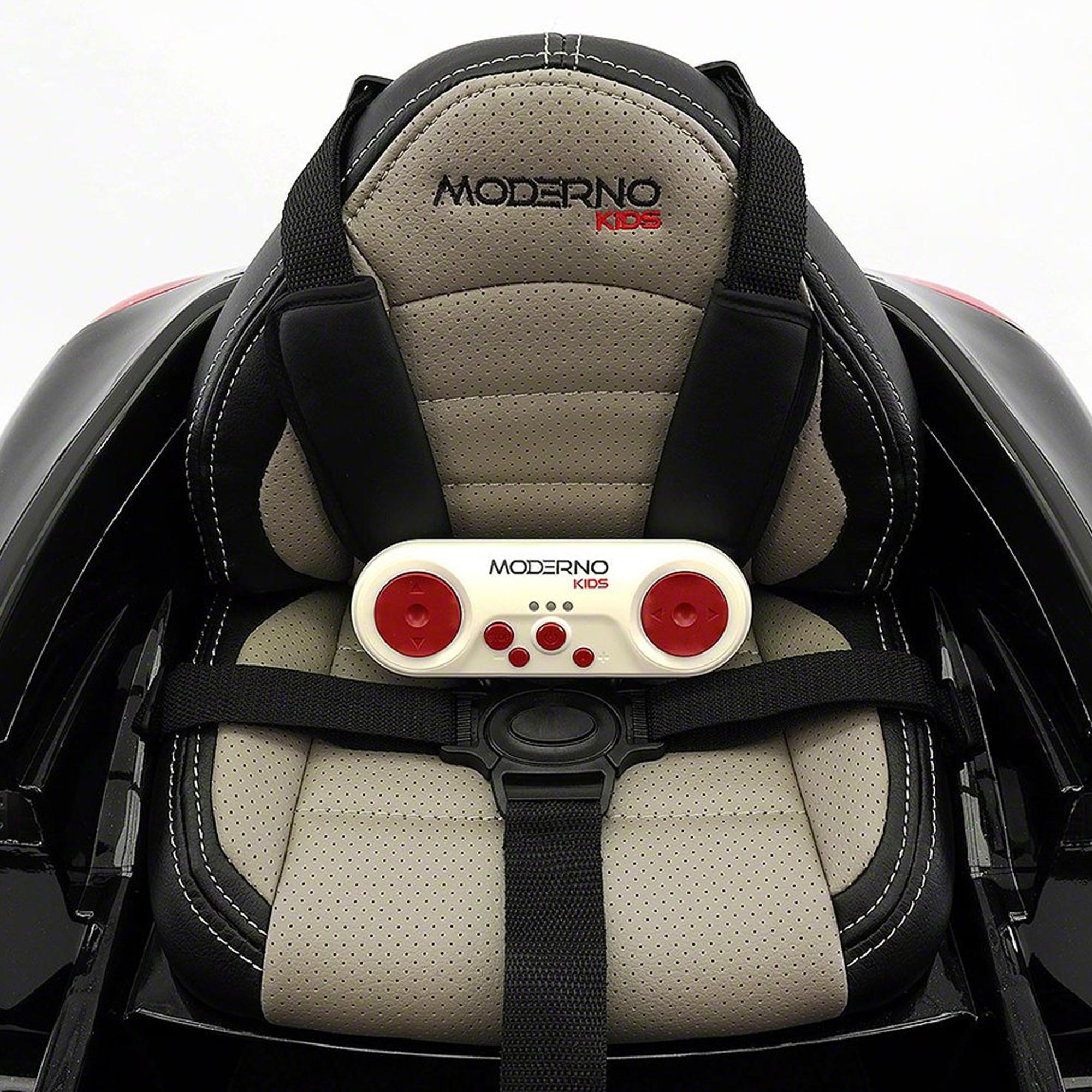 2023 Kids Sports 12V Ride On Car Battery Powered W/ Dining Table, Leather Seat, LED Lights