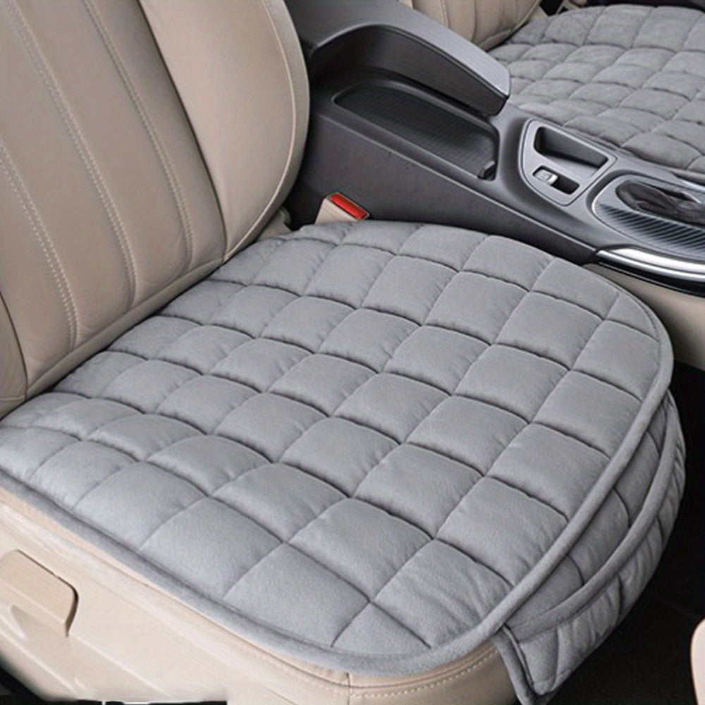 Car Seat Cover Winter Warm Seat Cushion Anti Slip Universal Front Chair Seat Breathable Pad For Vehicle Auto Car Seat Protector