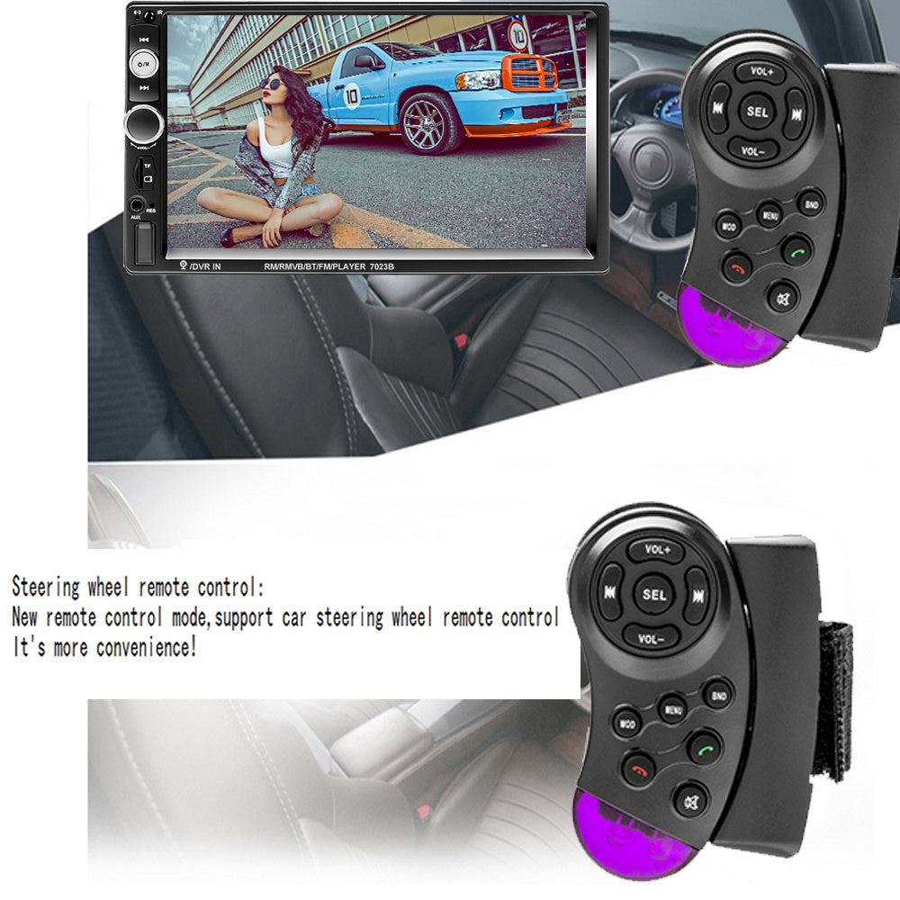 Car Multimedia Player 1080P High Resolution FM Audio Support Mirror Link Backup Camera Support Remote Control AUX Audio For IOS/Android