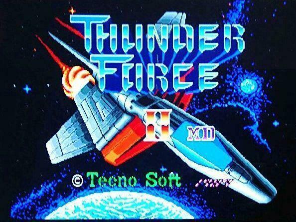 Mega Drive Software Thunder Force Md There Is Box Theory