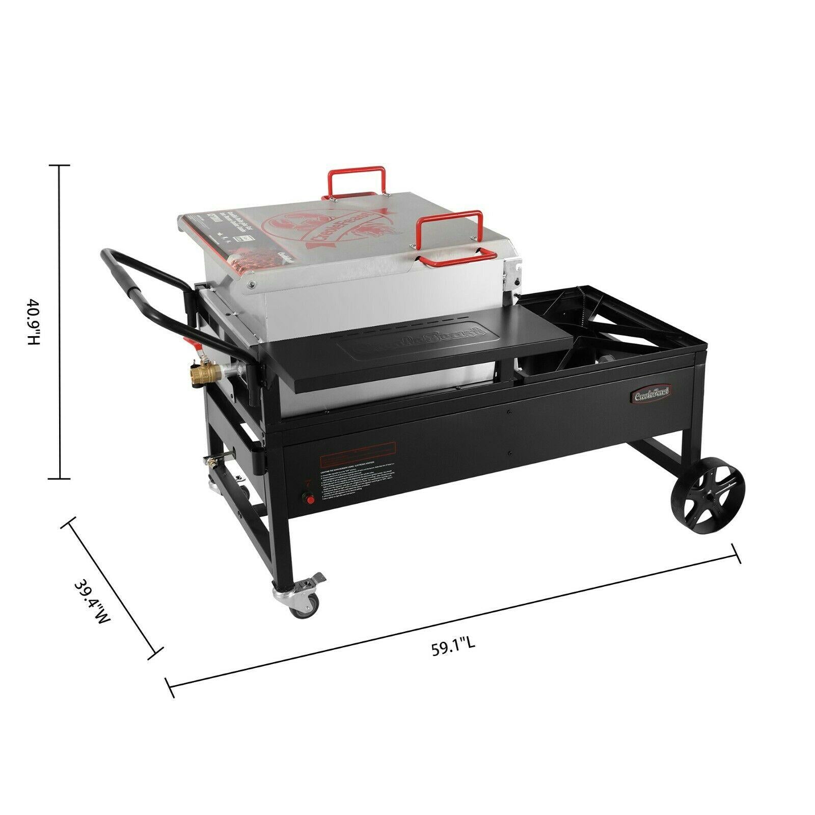 90 Qt. Crawfish-Seafood Jet Burner Boiler & Fryer Combo CFT2018