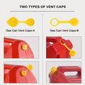 Gas Can Spout, Gas Can Nozzle Suitable For Most 1/2/5/10 Gal Oil Cans. Durable The Thickened Oil Gas Can Cap And Thickened Gasket