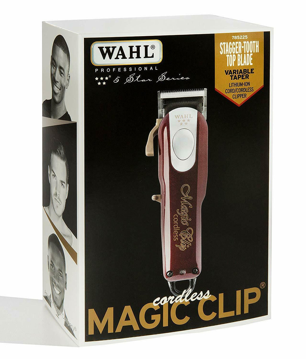 Professional Wahl 5Star Cordless  Clip Barber Electric Hair Clipper Trimmer