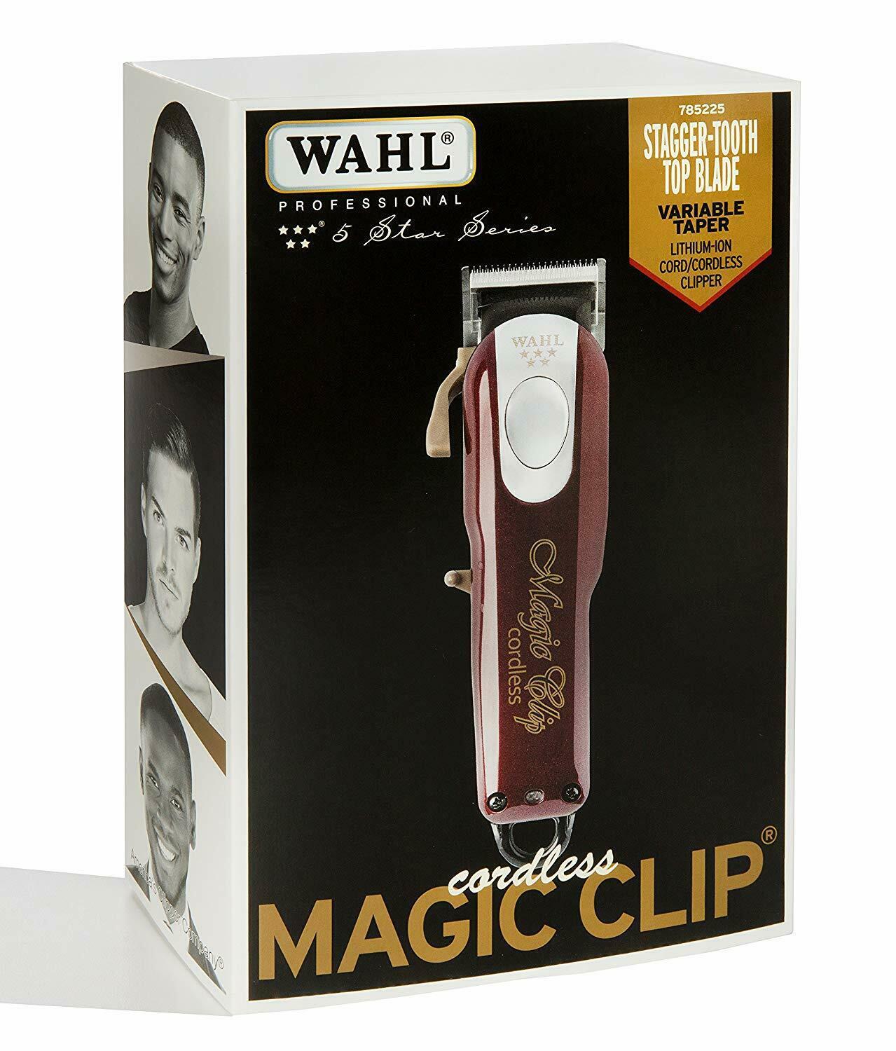 Professional Wahl 5Star Cordless  Clip Barber Electric Hair Clipper Trimmer