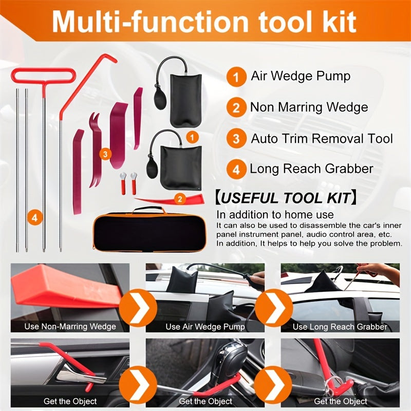 14pcs Car Tool Kit Good Choice For Car Repairing