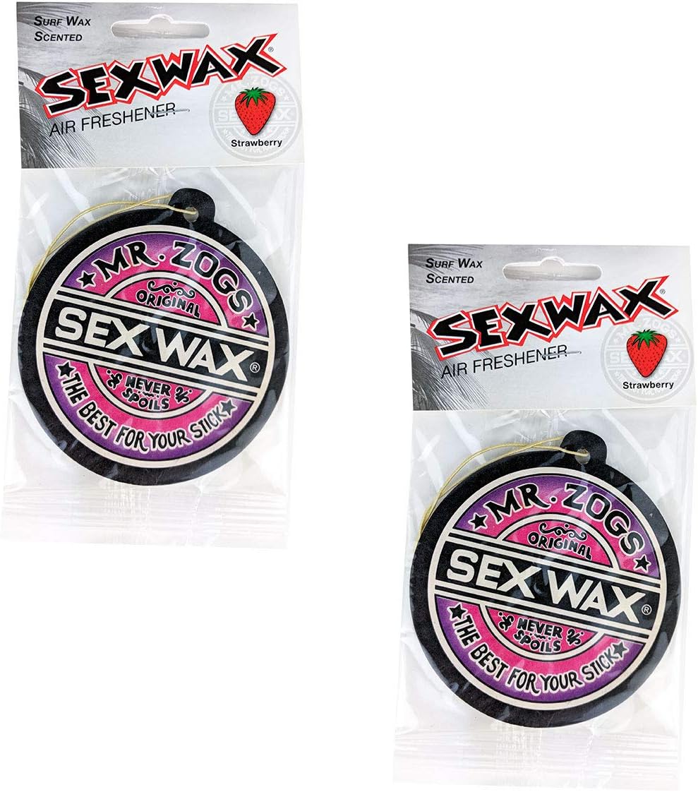 Sex Wax Air Freshener Multi Pack (Strawberry 2 Pack)