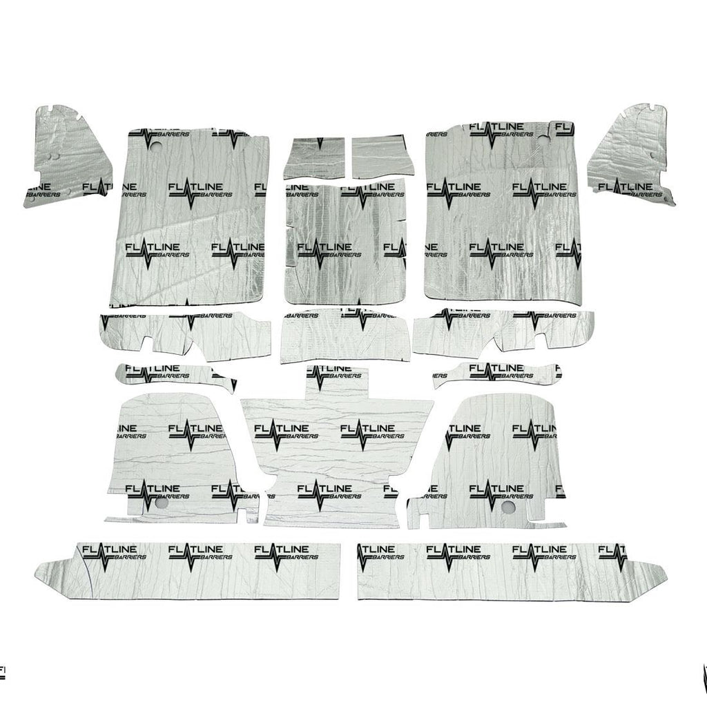 Flatline Barriers 73-80 . Cab 10-30 Low Hump Truck Floor Insulation - TABT4009