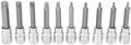 hongxinq 32pcs Precision Socket Bit Holder Adapter 1/2 Square Drive Hand Repair Tool Set