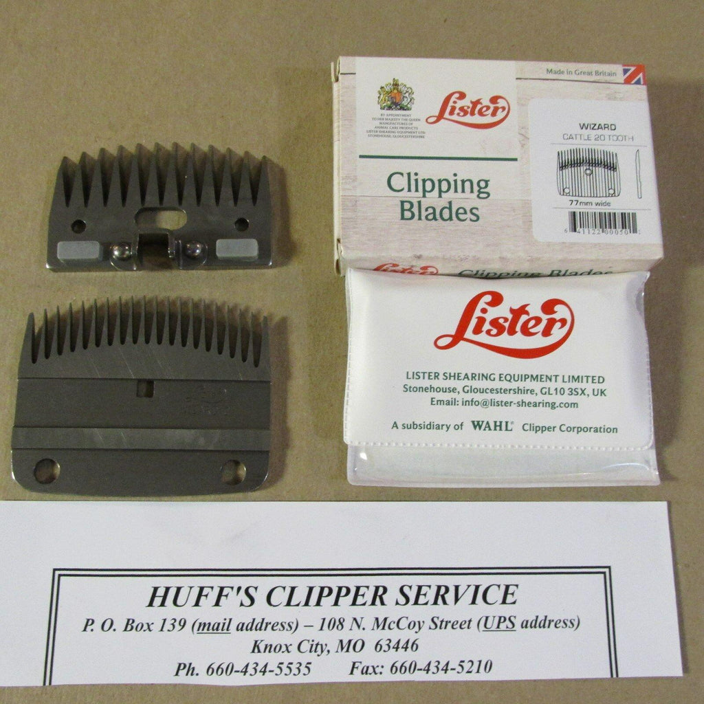 Lister Wizard C Cattle 20 Tooth 258-12590