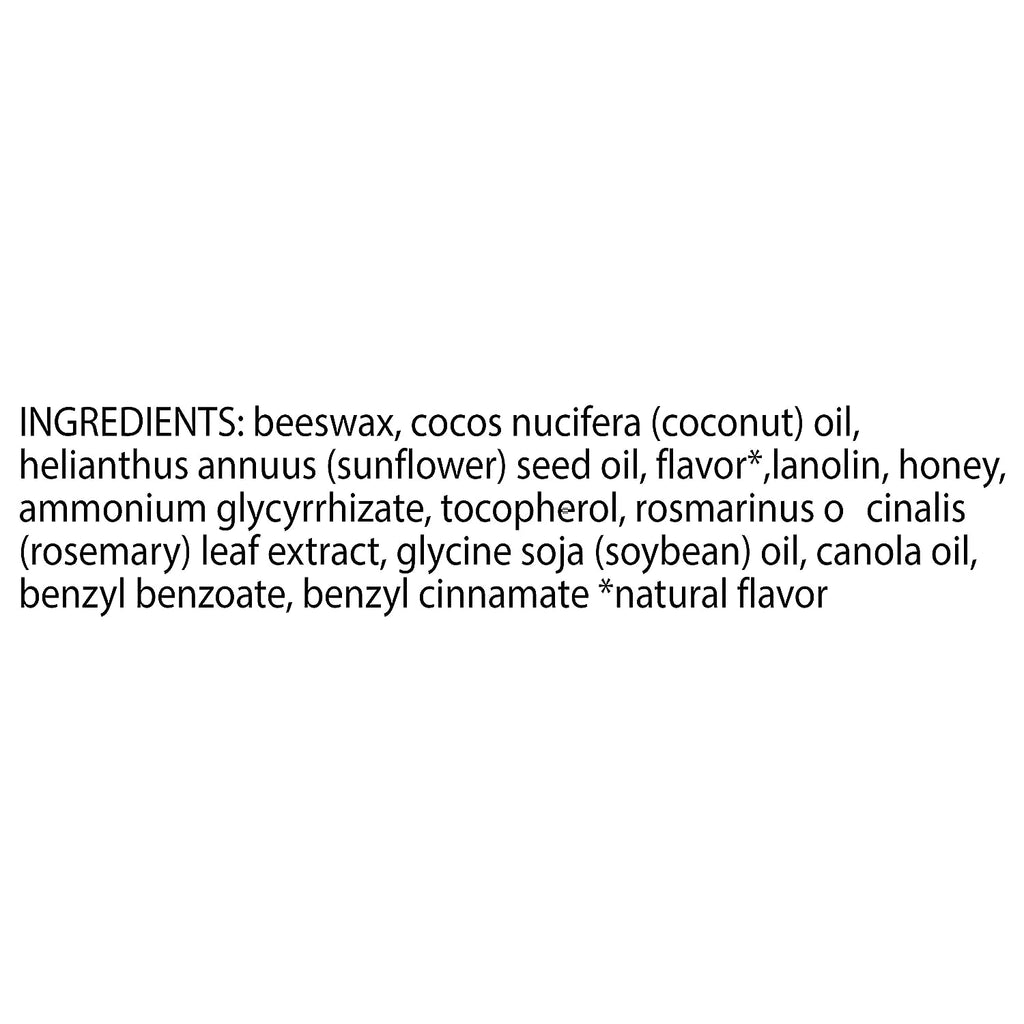 Burt's Bees 100% Natural Moisturizing Lip Balm, Honey with Beeswax - 4 Tubes
