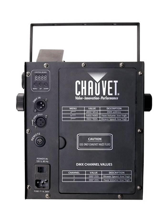 Chauvet DJ Hurricane Haze 2D Smoke/Fog Machine (2 Pack) & Fog Juice (2 Pack)