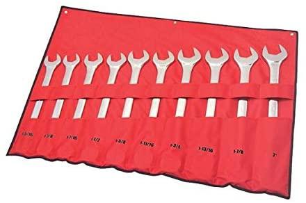 Xtreme Torque 19621 10-pc SAE Jumbo Combination Wrench Set