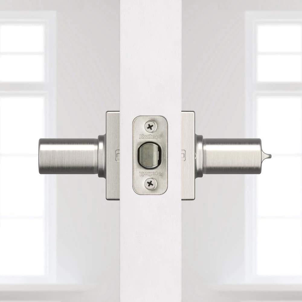 Casey Satin Nickel Keyed Entry Door Lever Featuring SmartKey Technology and Microban