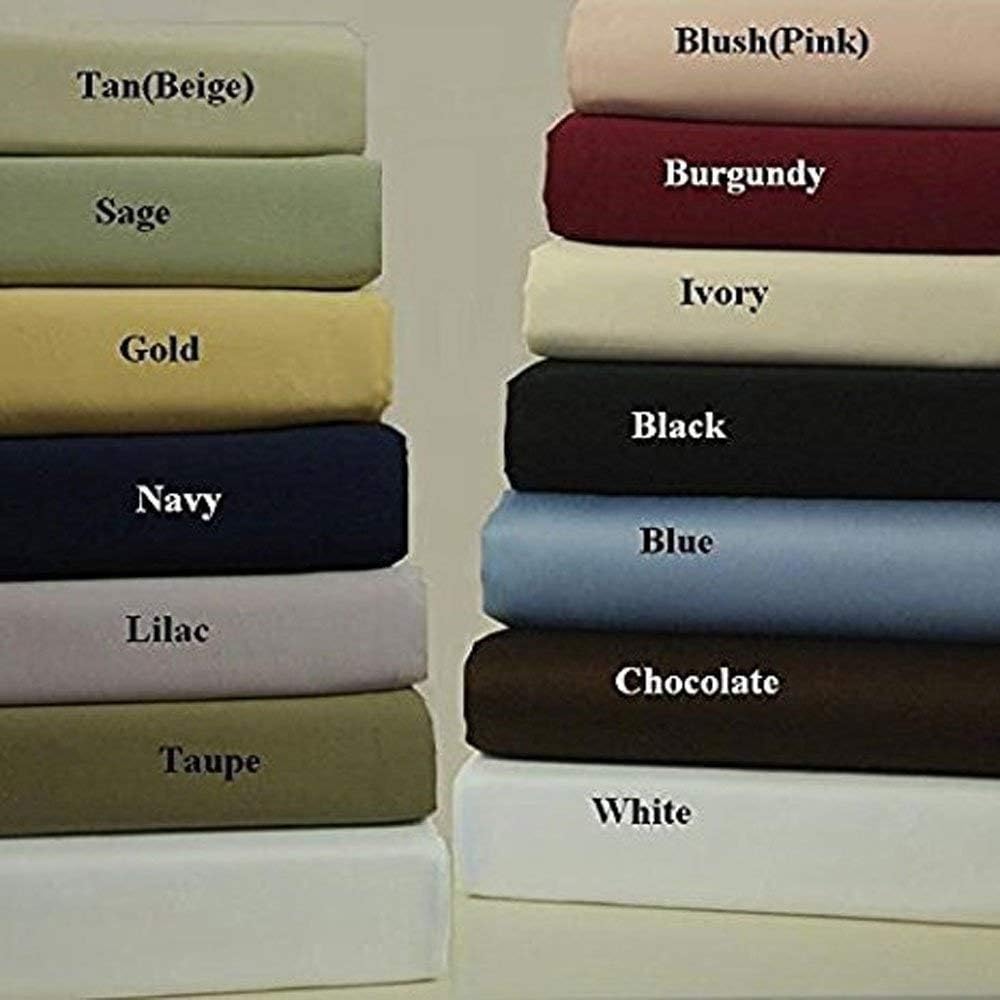 Royal Hotel's Solid White 550-Thread-Count 3pc King/Cal-King Duvet-Cover 100-Percent Cotton, Sateen Solid