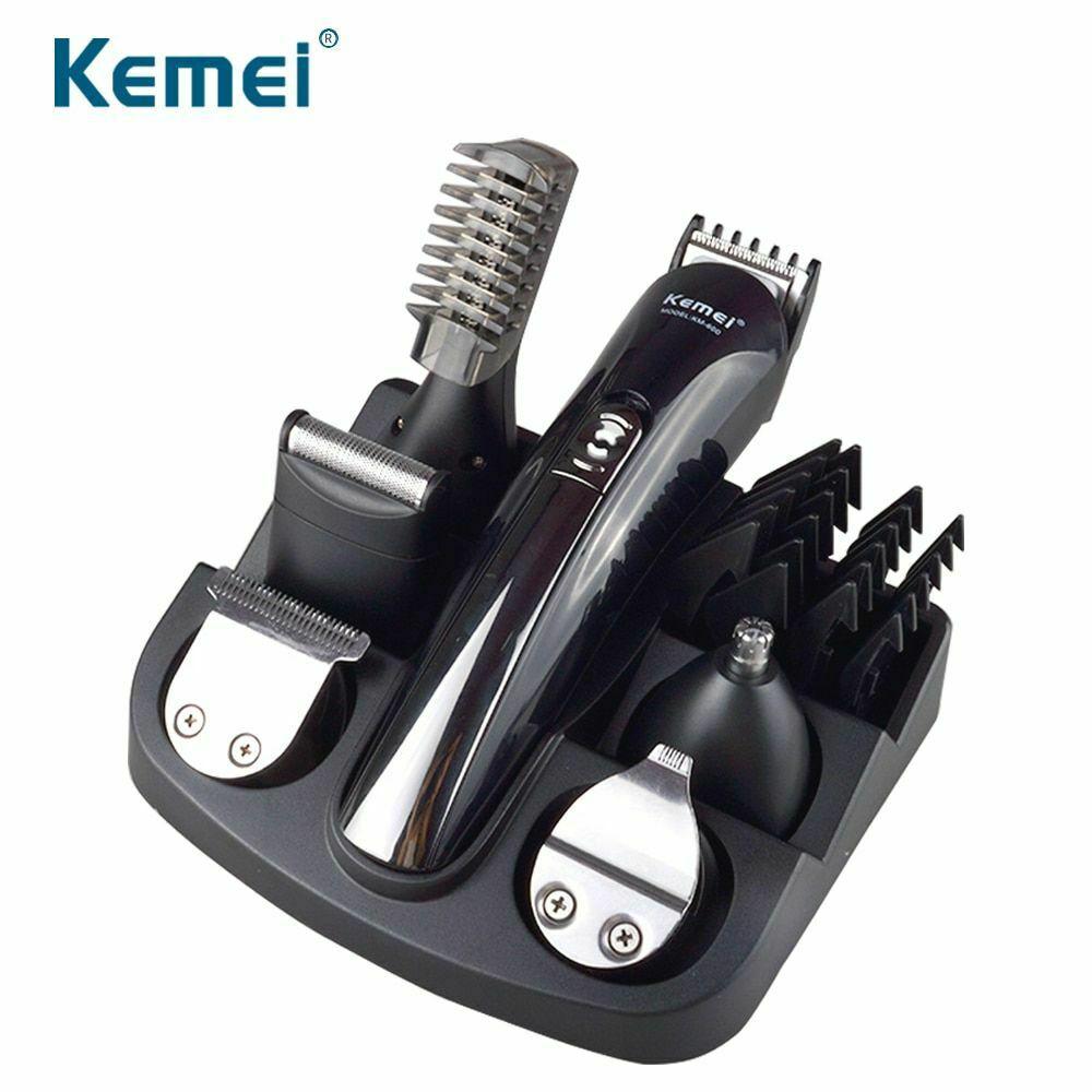 6 in 1 Rechargeable Hair Trimmer ium Clipper Electric Styling Beard Shaver