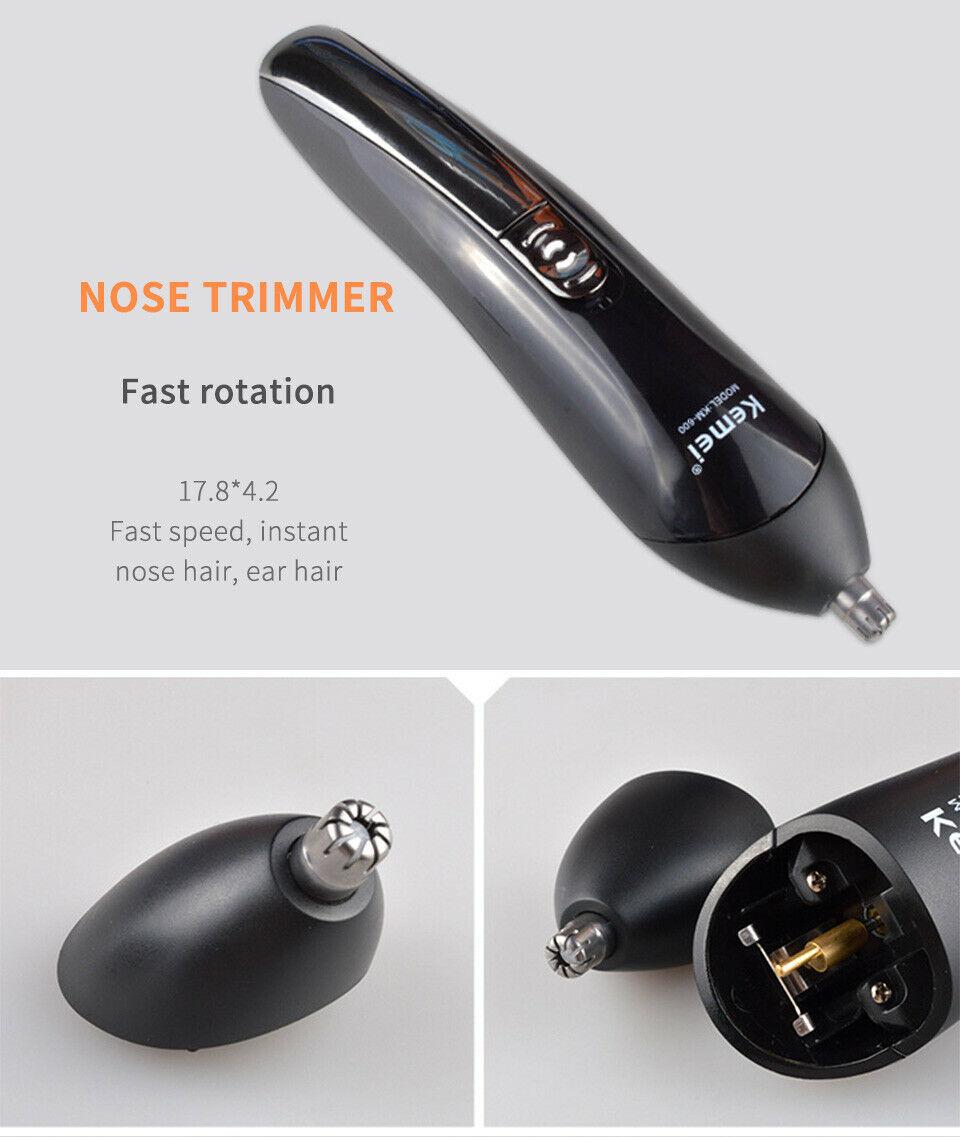 6 in 1 Rechargeable Hair Trimmer ium Clipper Electric Styling Beard Shaver
