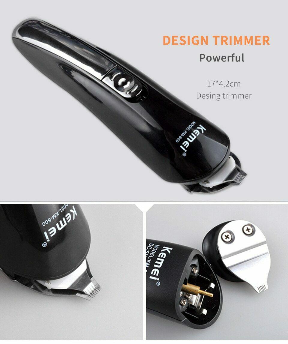 6 in 1 Rechargeable Hair Trimmer ium Clipper Electric Styling Beard Shaver