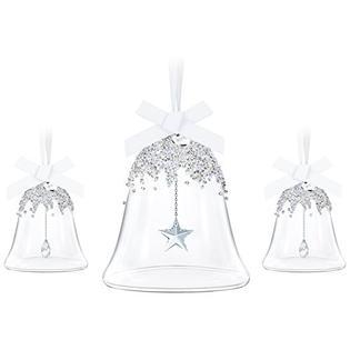 Swarovski Annual Edition 2016 Christmas Bell Ornament, 3-Piece Set