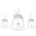 Swarovski Annual Edition 2016 Christmas Bell Ornament, 3-Piece Set
