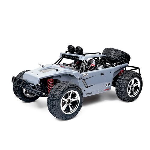 FMT 1:12 SCALE RC CAR Desert By High Speed 30MPH+ 4x4 Fast Race Cars RTR Racing 4WD ELECTRIC POWER 2.4GHz Radio Remote control Off Road Truck (Color: Gray)