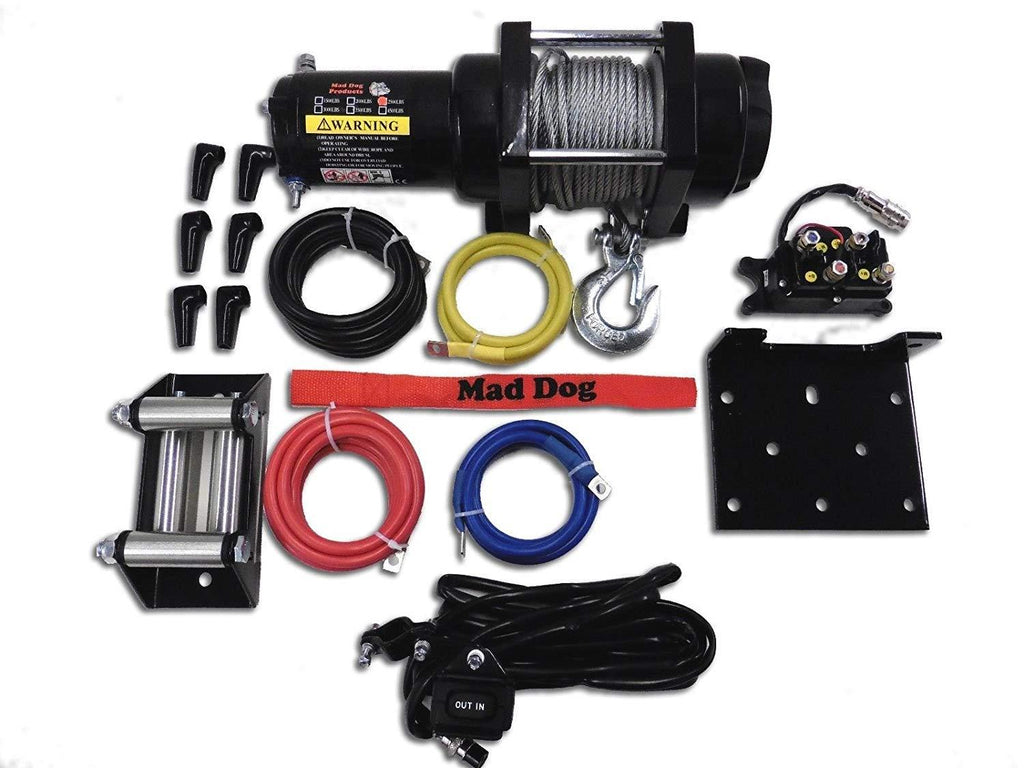 Mad Dog 2500lb Winch Mount Combo ARCTIC CAT 366 350 400 425 450 CR 4x4 ('08-15)