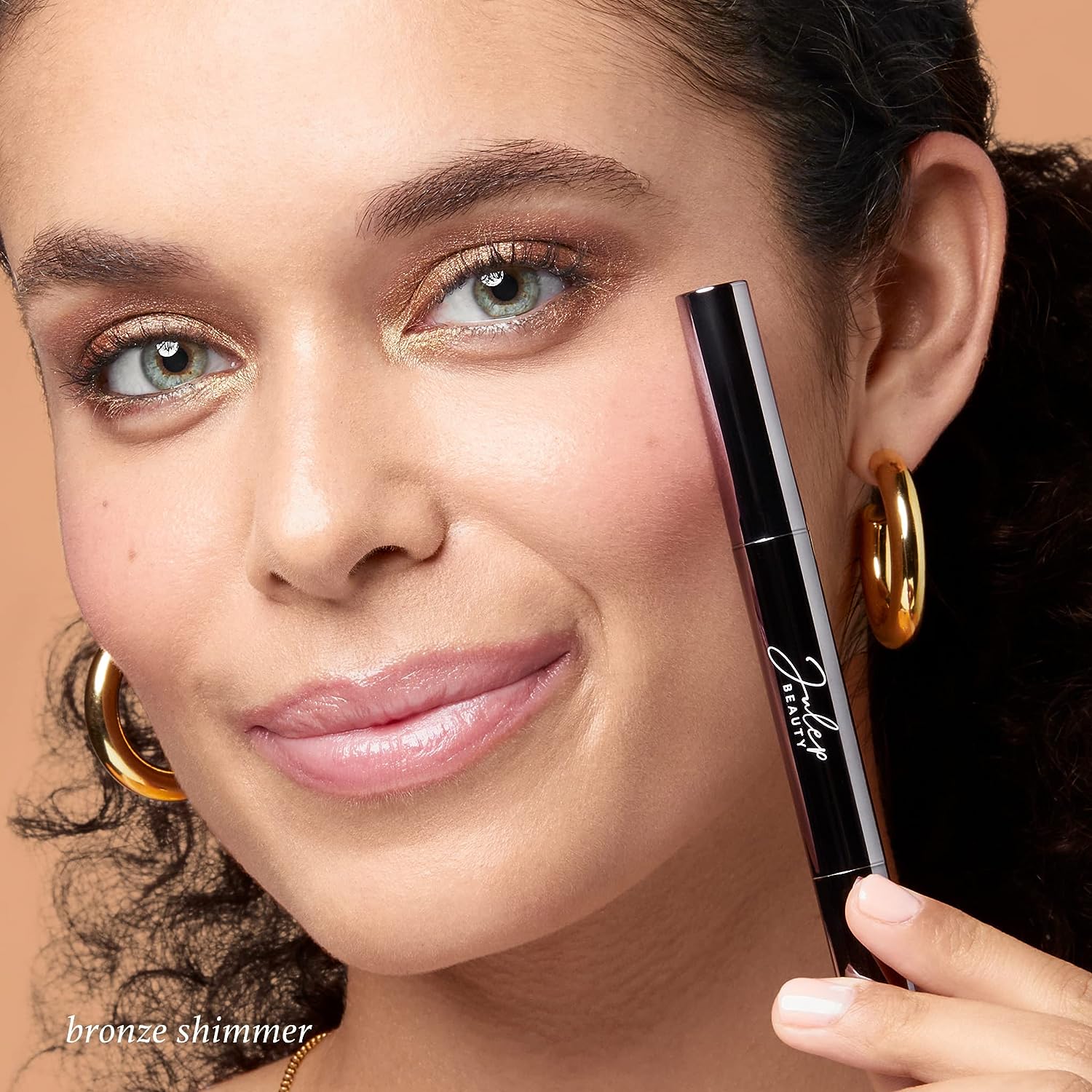Julep Eyeshadow 101 Crème to Powder Waterproof Eyeshadow Stick, Bronze Shimmer
