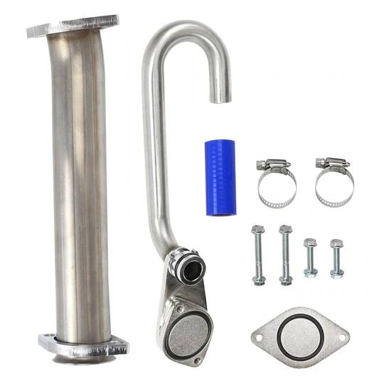 EGR Bypass Delete Kit &amp; Intake Elbow for 2003 - 2007 Ford F250 F350 F450 F550 6.0L Powerstroke Diesel