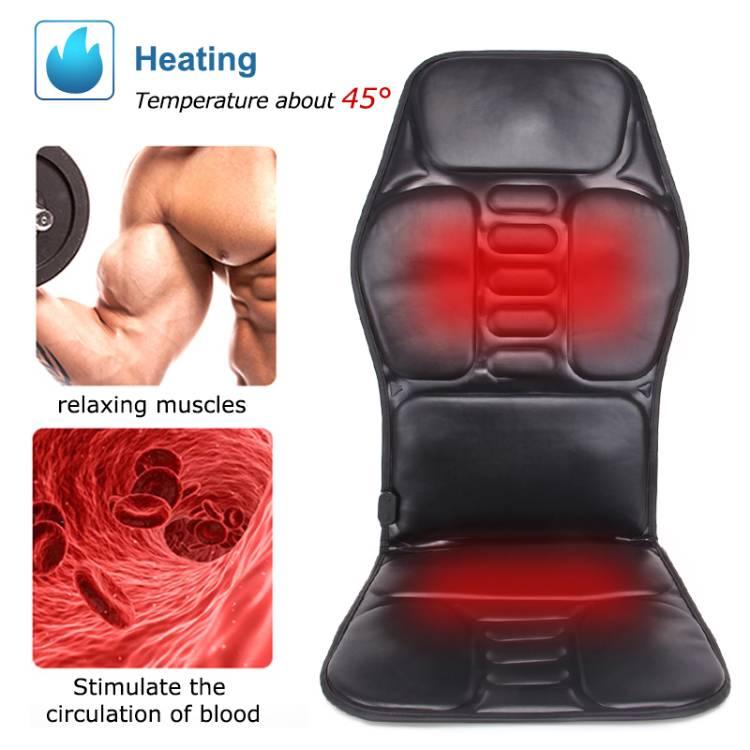 Portable Back Seat Massage Chair Pad Cushion