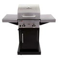 BBQ Gas Grill Propane Barbecue 2-Burner Liquid Propane Cabinet Outdoor Black