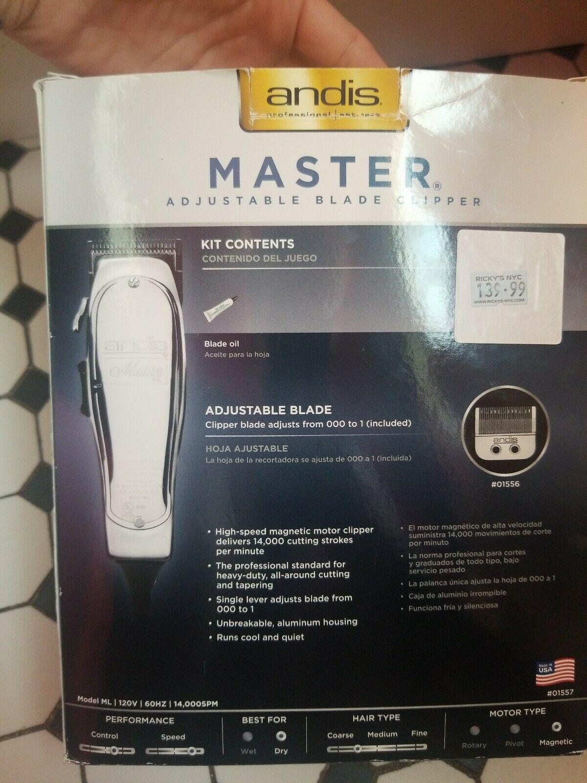 Andis  Professional Hair Clipper 12395 Barber