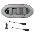 Mariner 4-Person Inflatable River Lake Dinghy Boat and Oars Set | 68376EP