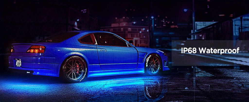 16 Million Dream Colors Chasing - Underglow Kit For Cars, SUVs &amp; Trucks With App &amp; Remote Control