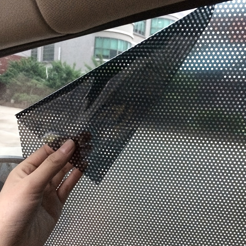 2pcs Car Side Window Sunshades, Static Cling Films Stickers Sun Shade UV Rays Privacy Protector, Car Sun Shade Films For Most Cars, Vhicles, SUV