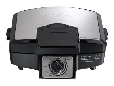 Hamilton Beach Easy-Clean Indoor 25332 - Grill - electrical - 110 sq.in - brushed  steel