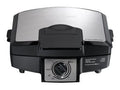 Hamilton Beach Easy-Clean Indoor 25332 - Grill - electrical - 110 sq.in - brushed  steel