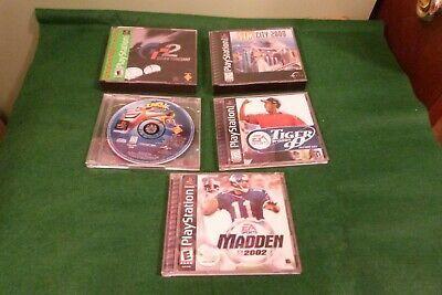 Sony PlayStation Launch Edition Gray Console (SCPH-9001) 2 Controllers, 23 Games
