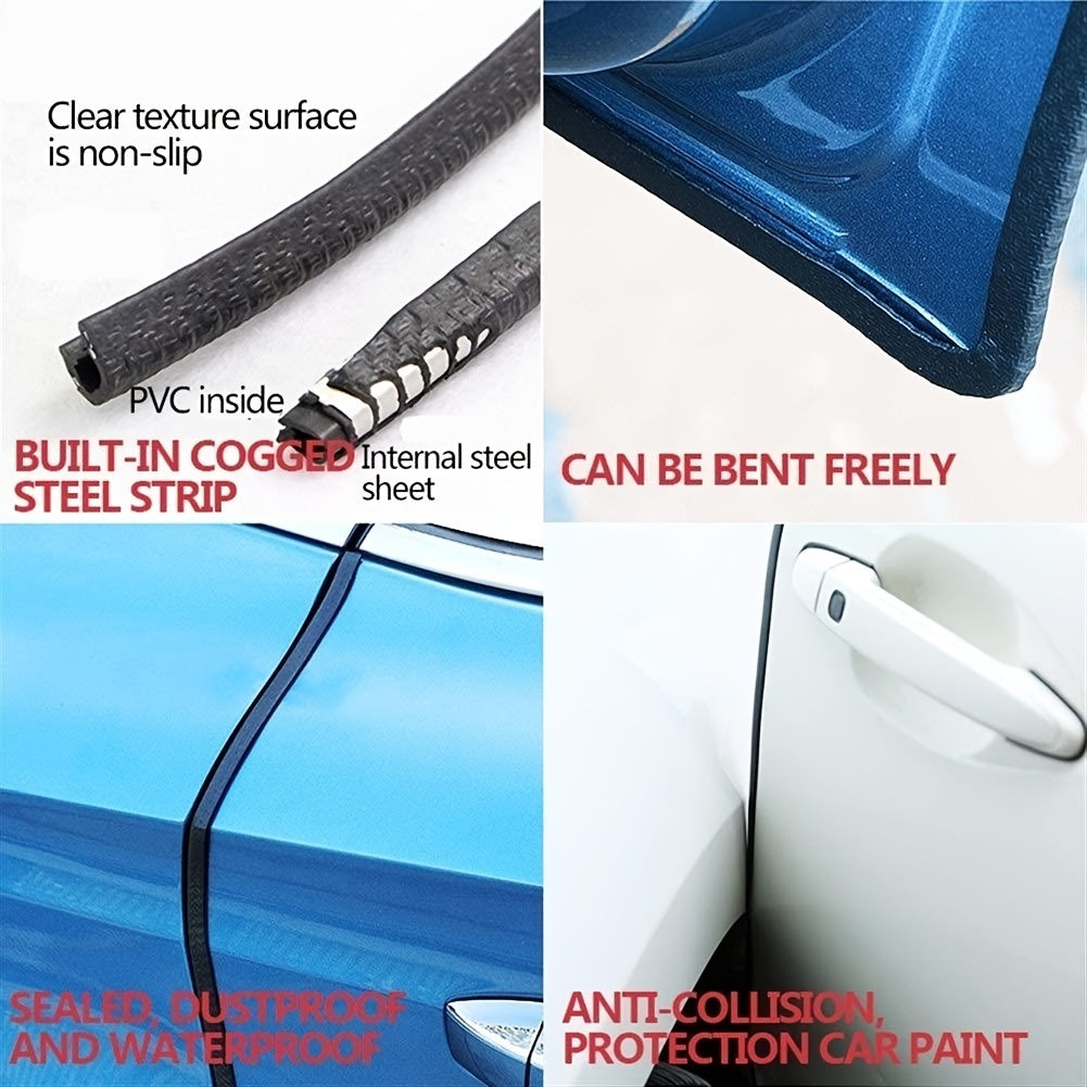Protect Your Car Doors With Anti-Collision, Soundproof &amp; Dustproof Rubber Strips