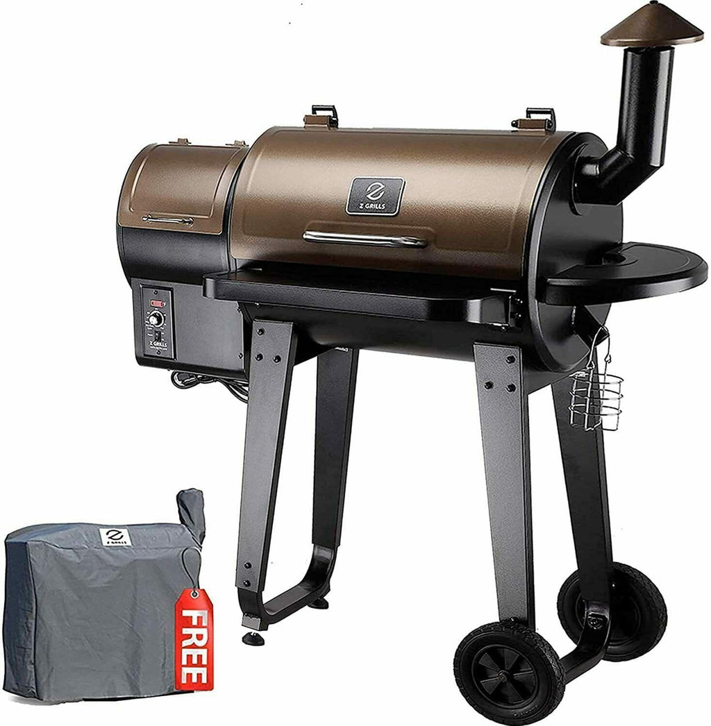 ZPG-450A Pellet Grill BBQ Smoker Digital Control with Cover